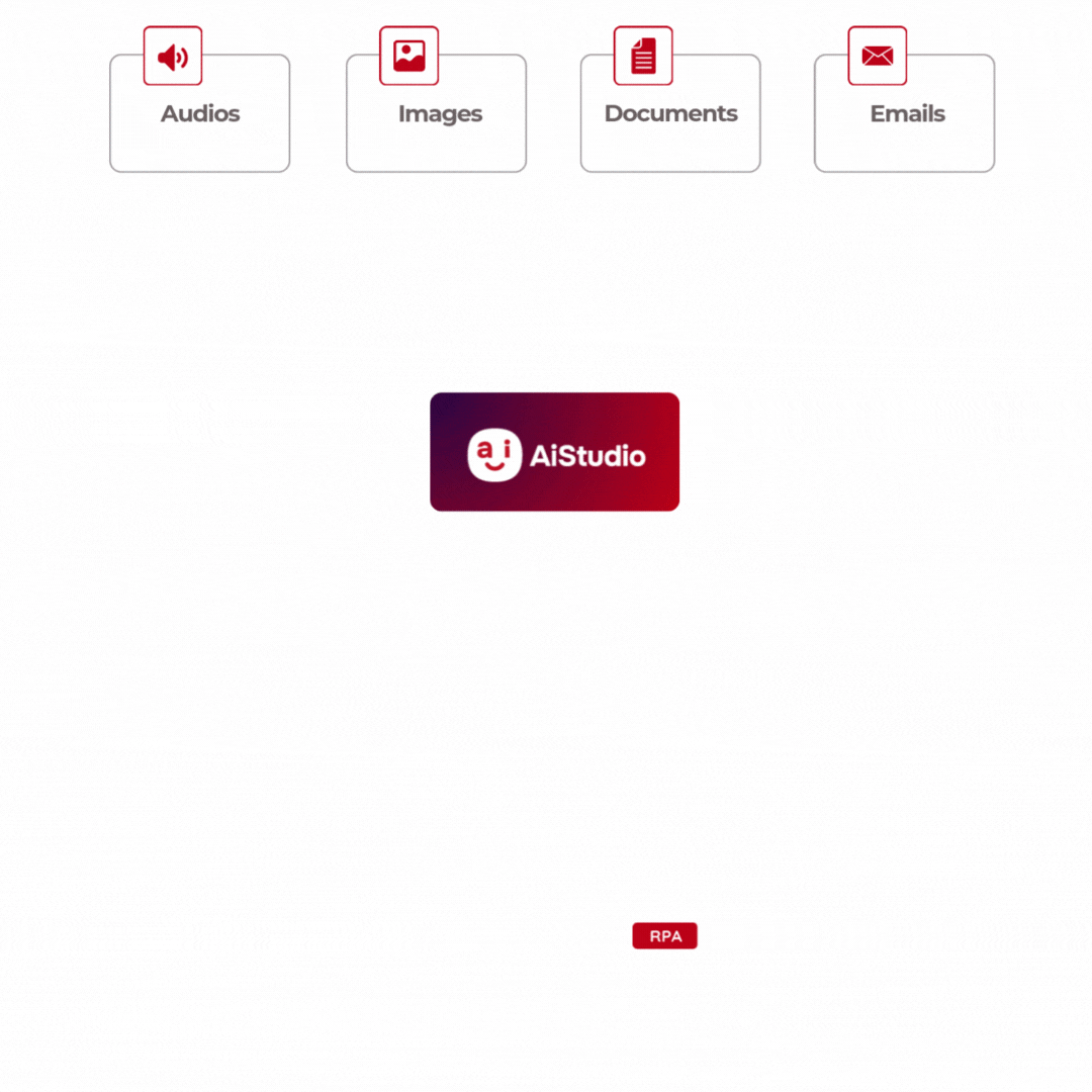 Demonstração do Rocketbot AI Studio extraindo dados de um documento com IA